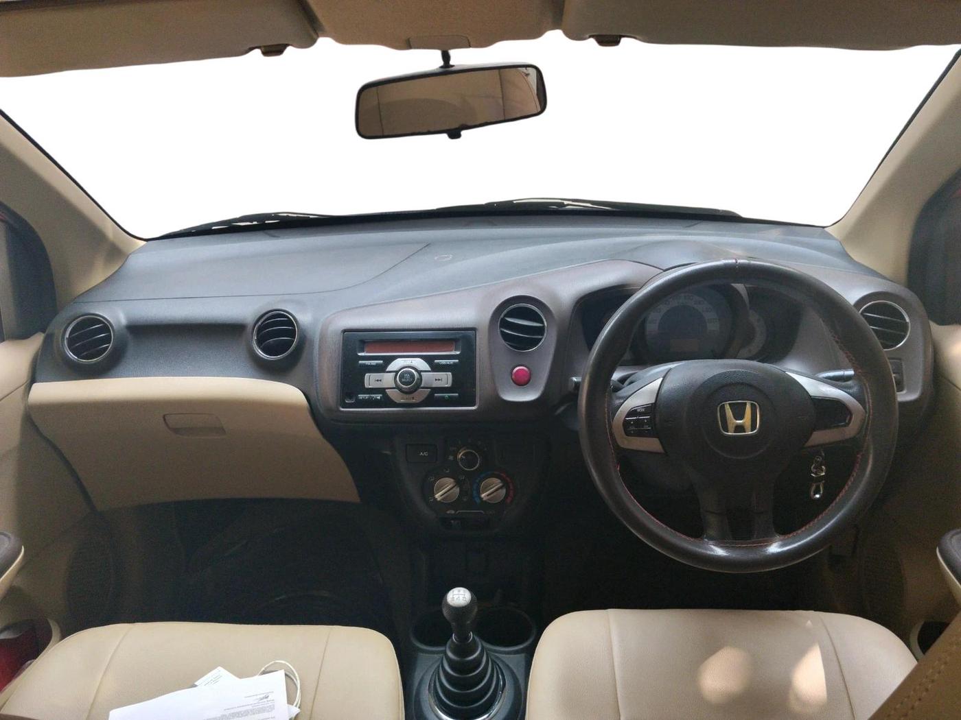 2013 Honda Brio S MT, Petrol, Manual, 63,381 km, interior