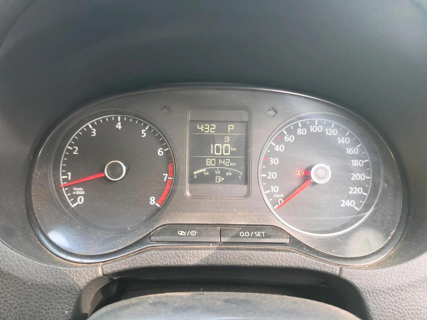 2016 Volkswagen Polo GT TSI AT, Petrol, Automatic, 80,142 km, interior