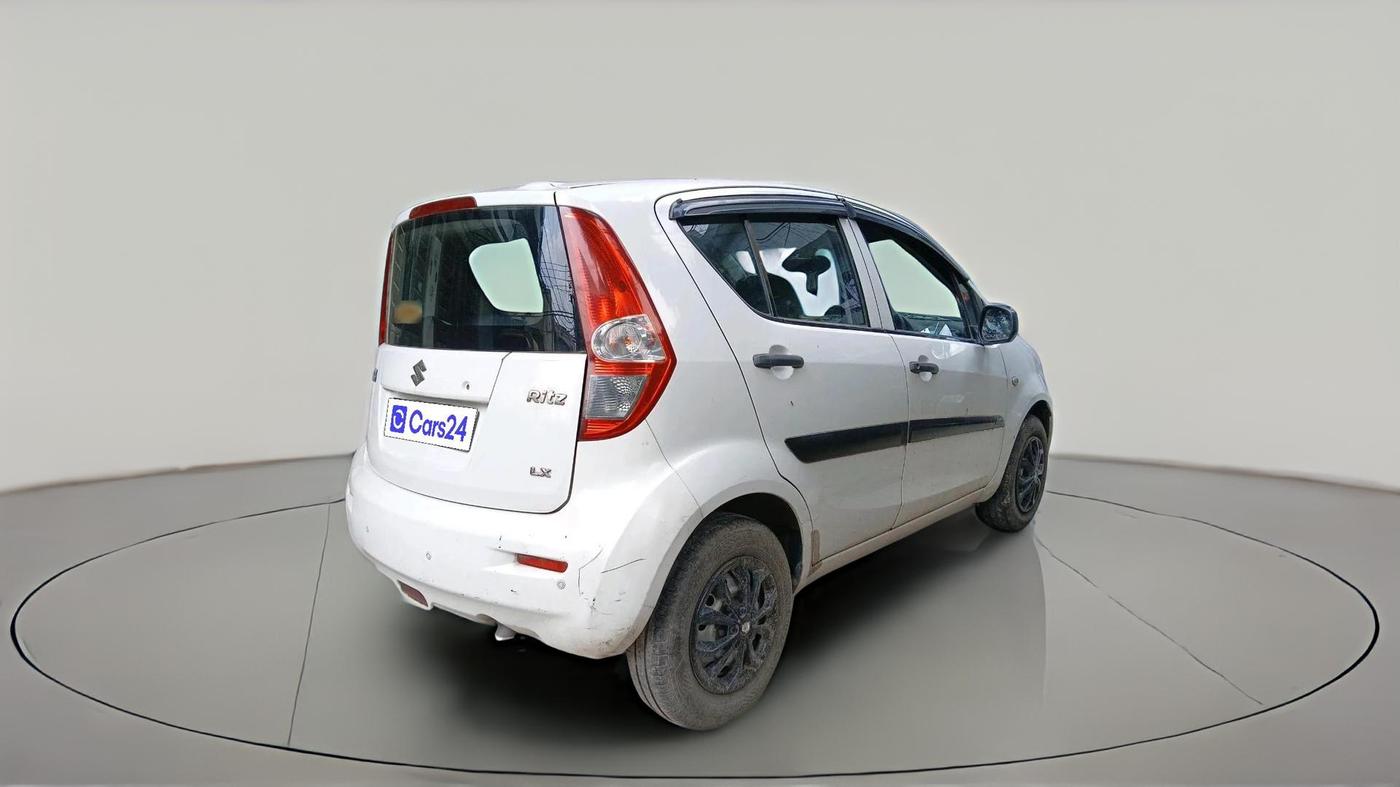2012 Maruti Ritz LXI, Petrol, Manual, 49,386 km, exterior