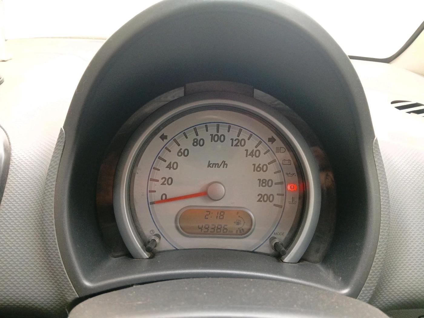2012 Maruti Ritz LXI, Petrol, Manual, 49,386 km, interior