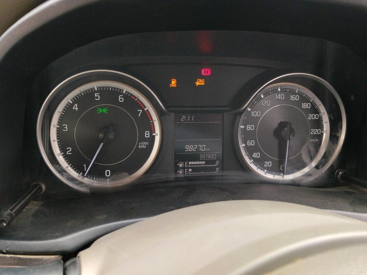 2021 Maruti Ertiga VXI CNG, CNG, Manual, 98,270 km, interior