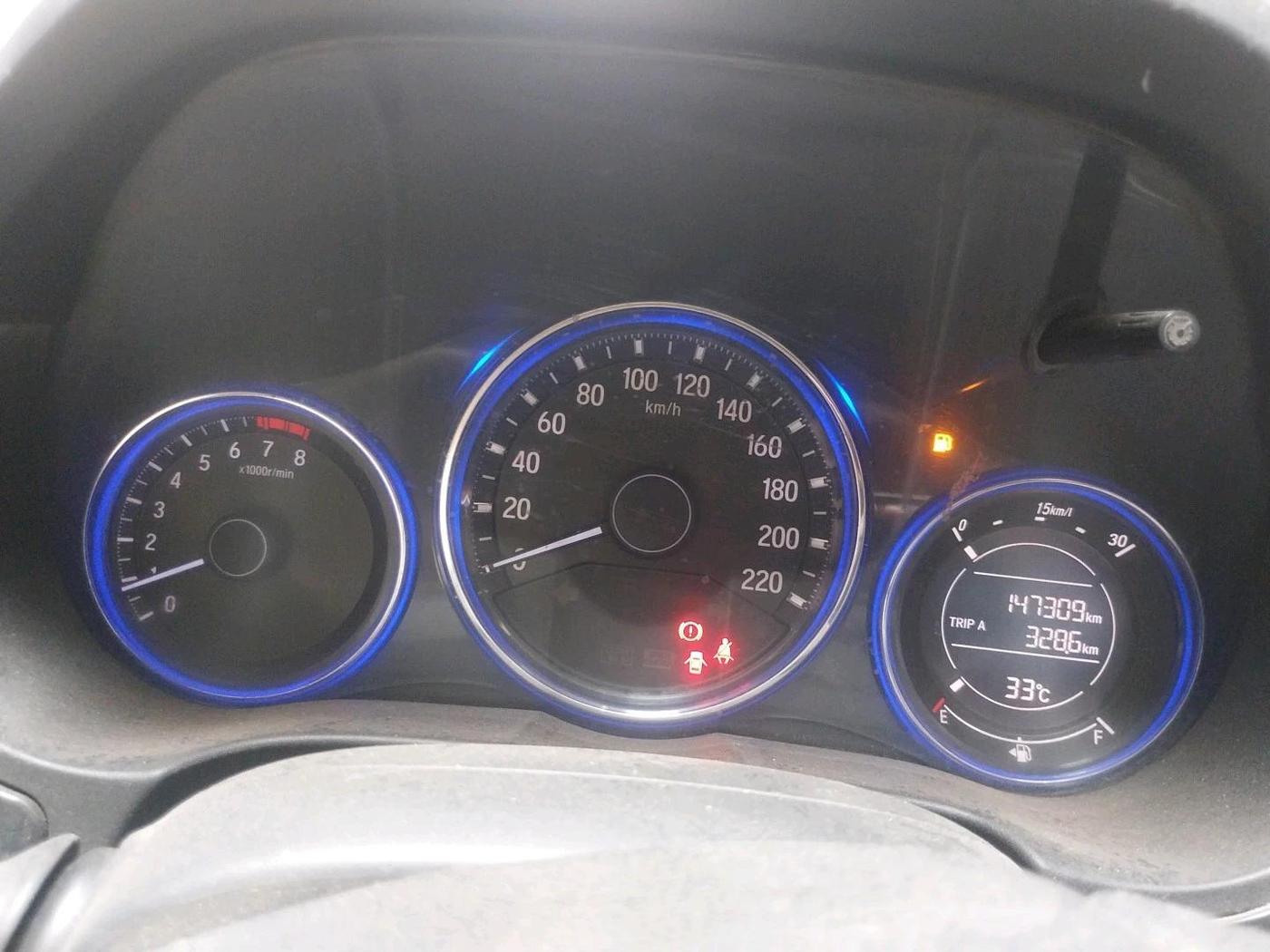 2014 Honda City 1.5L I-VTEC SV, CNG, Manual, 1,47,309 km, interior