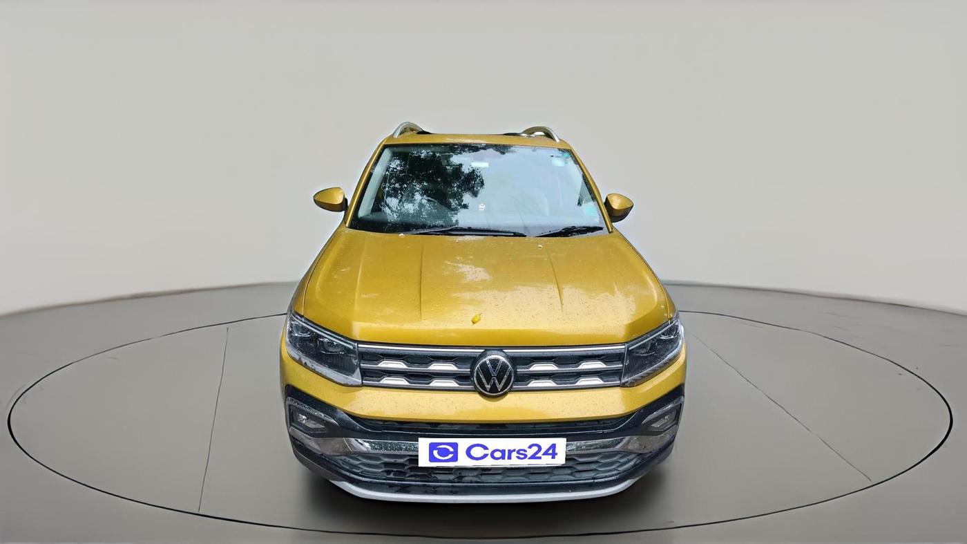 2021 Volkswagen TAIGUN TOPLINE 1.0 TSI AT, Petrol, Automatic, 25,282 km, exterior