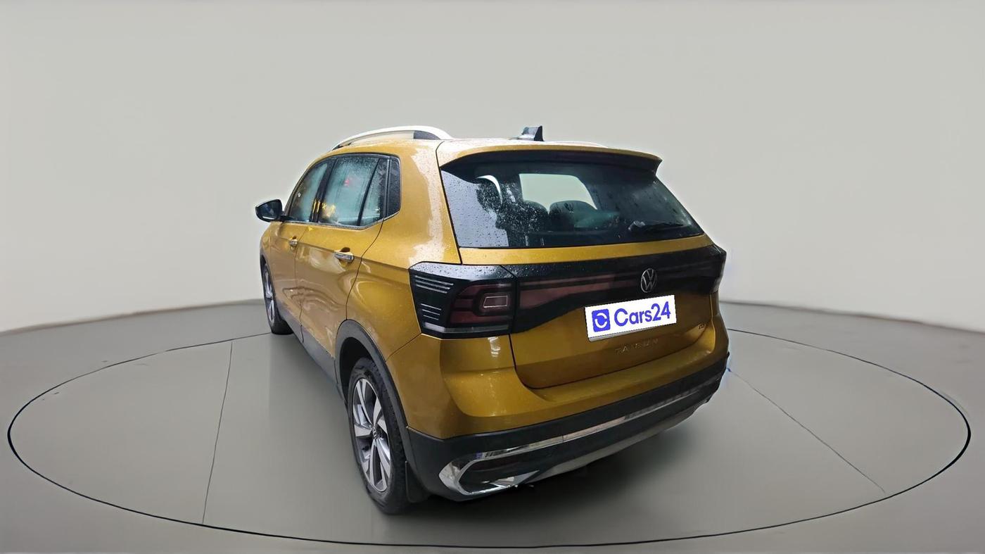 2021 Volkswagen TAIGUN TOPLINE 1.0 TSI AT, Petrol, Automatic, 25,282 km, exterior