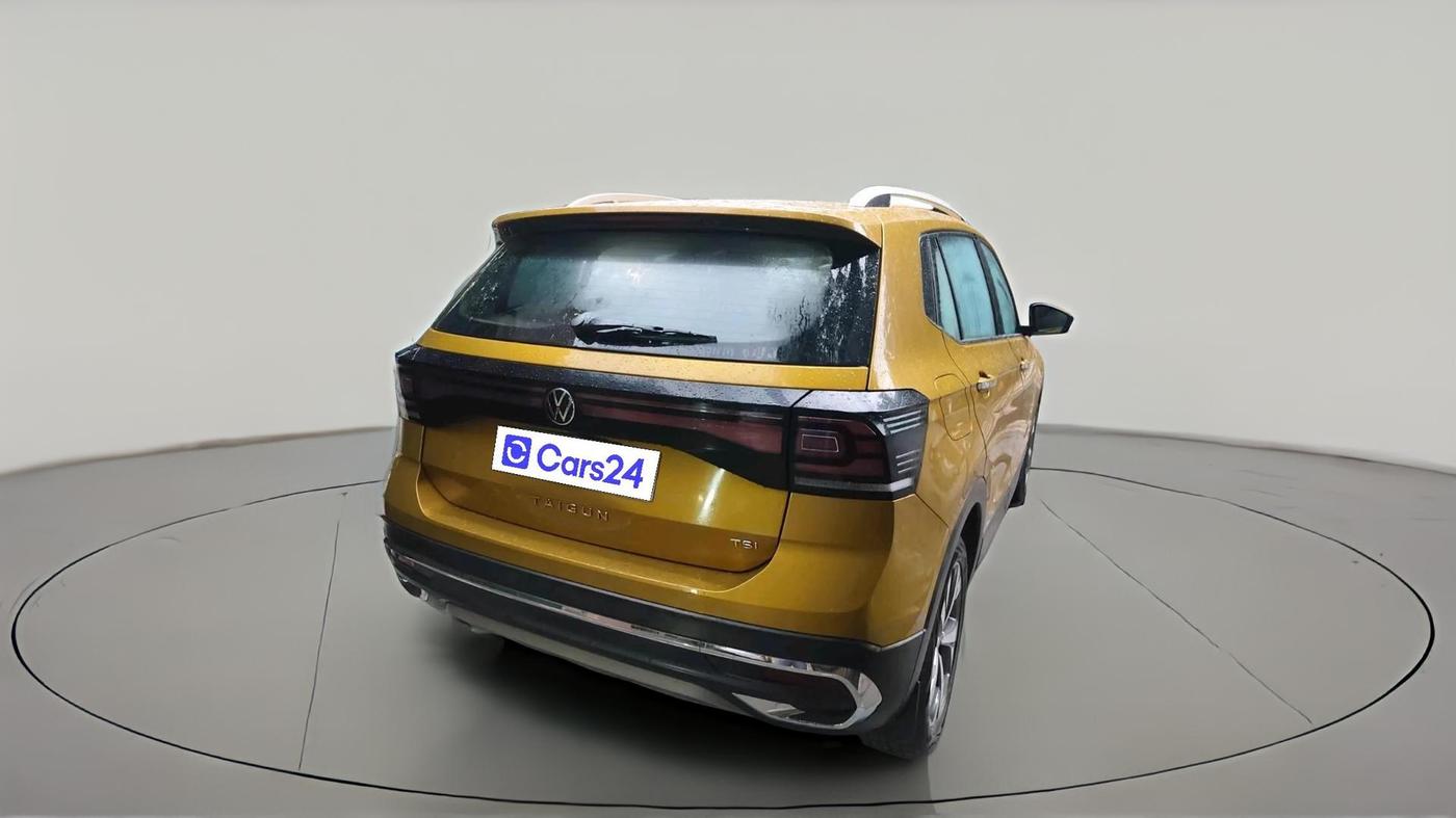 2021 Volkswagen TAIGUN TOPLINE 1.0 TSI AT, Petrol, Automatic, 25,282 km, exterior