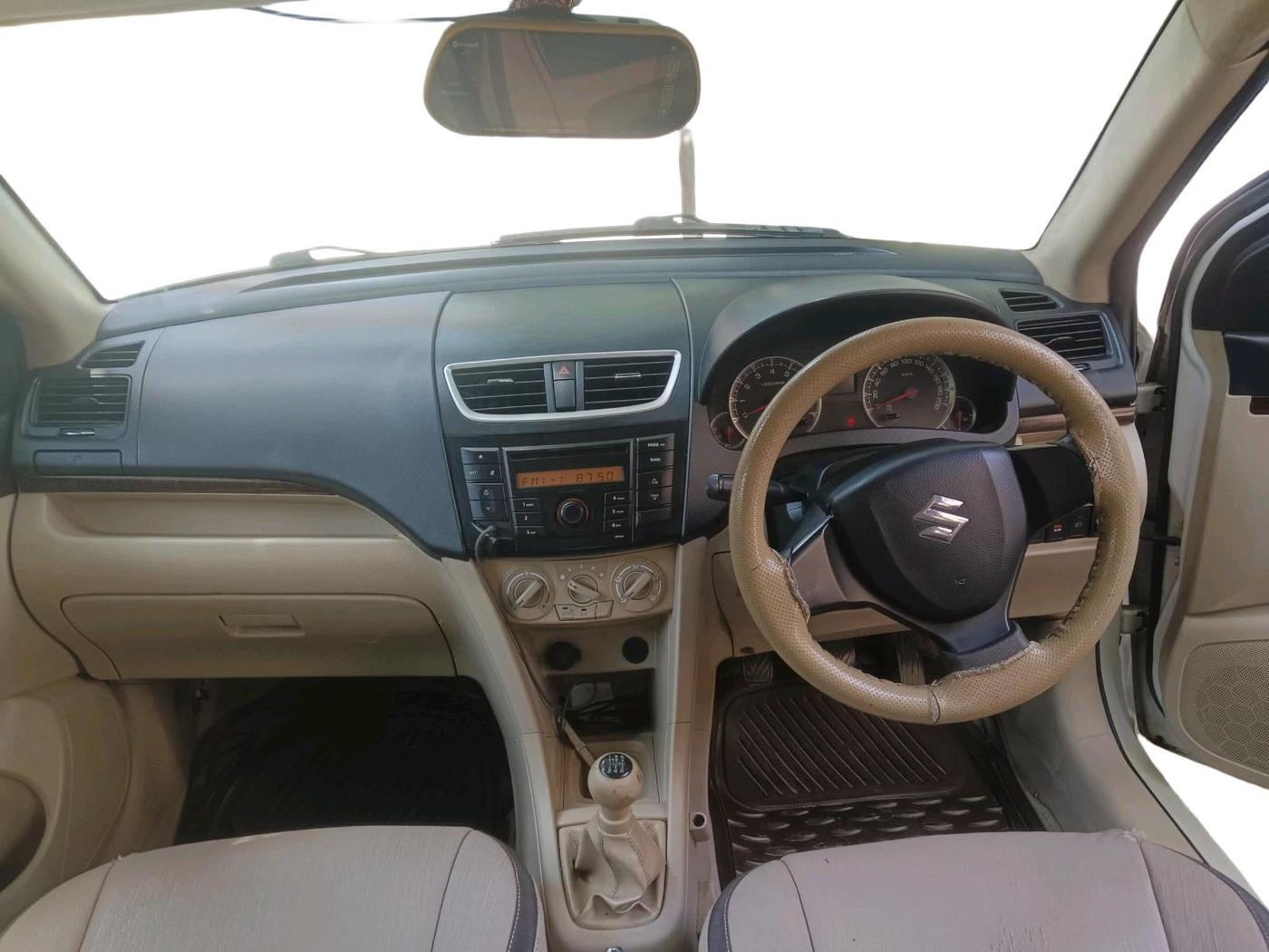 2013 Maruti Swift Dzire VXI, Petrol, Manual, 79,521 km, interior