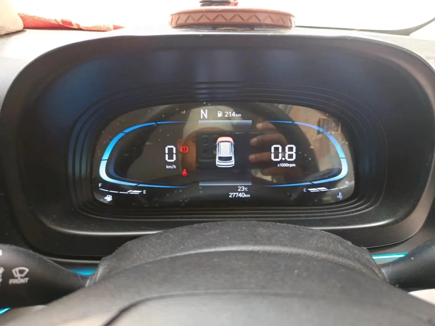 2022 Hyundai VENUE S (O) 1.0 TURBO IMT, Petrol, Manual, 27,740 km, interior