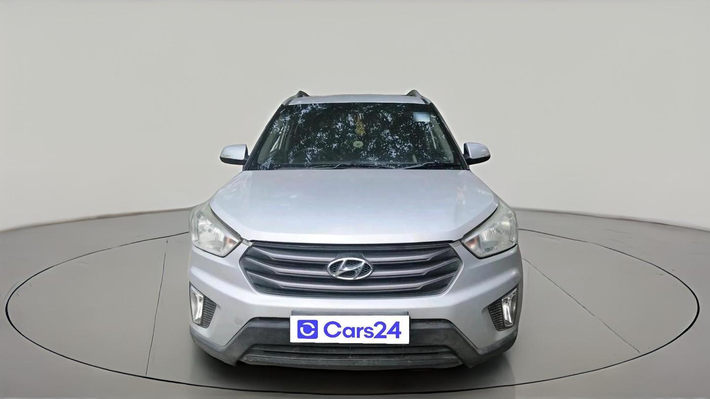 2017 Hyundai Creta E PLUS 1.6 PETROL, Petrol, Manual, 1,35,817 km, exterior