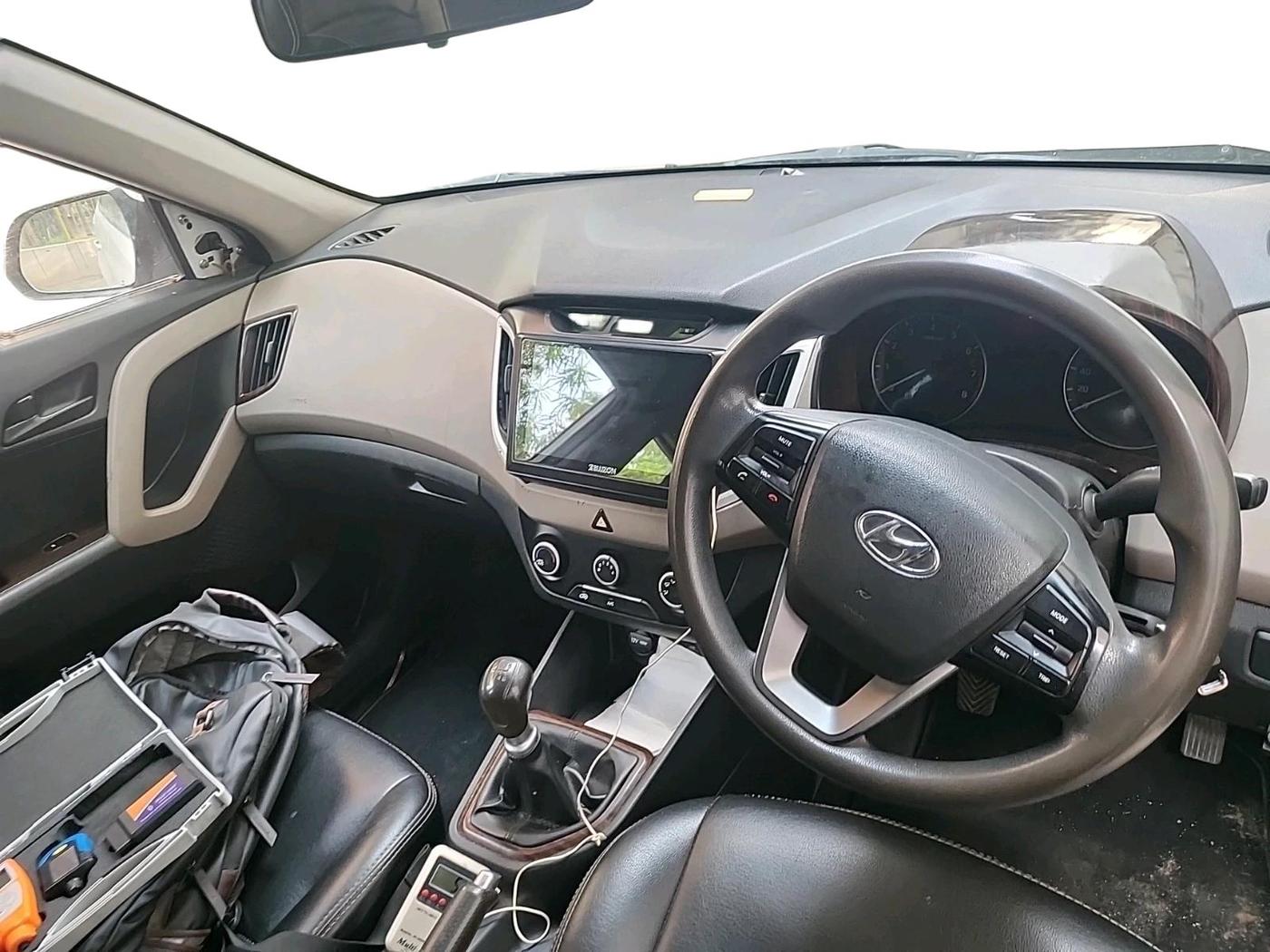 2017 Hyundai Creta E 1.6 PETROL, Petrol, Manual, 63,492 km, interior