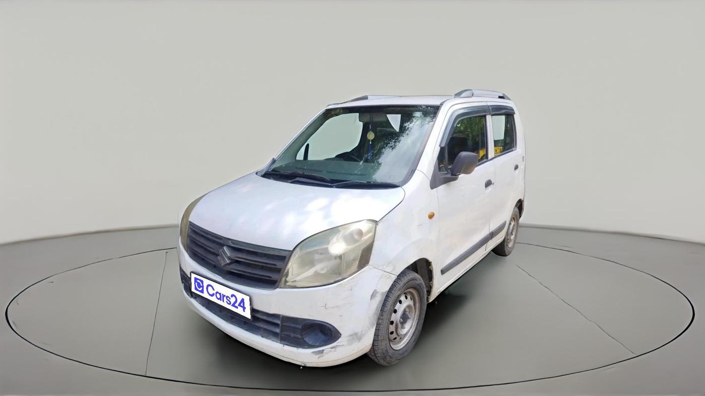 2011 Maruti Wagon R 1.0 LXI CNG, CNG, Manual, 1,21,825 km, exterior