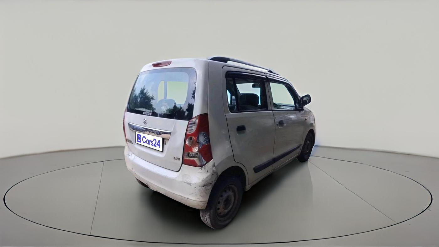 2011 Maruti Wagon R 1.0 LXI CNG, CNG, Manual, 1,21,825 km, exterior