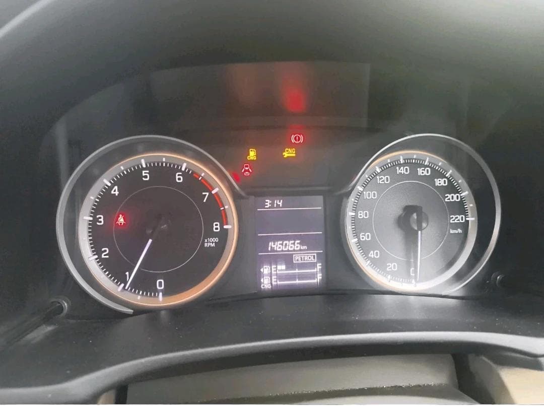2021 Maruti Ertiga VXI CNG, CNG, Manual, 1,46,066 km, interior