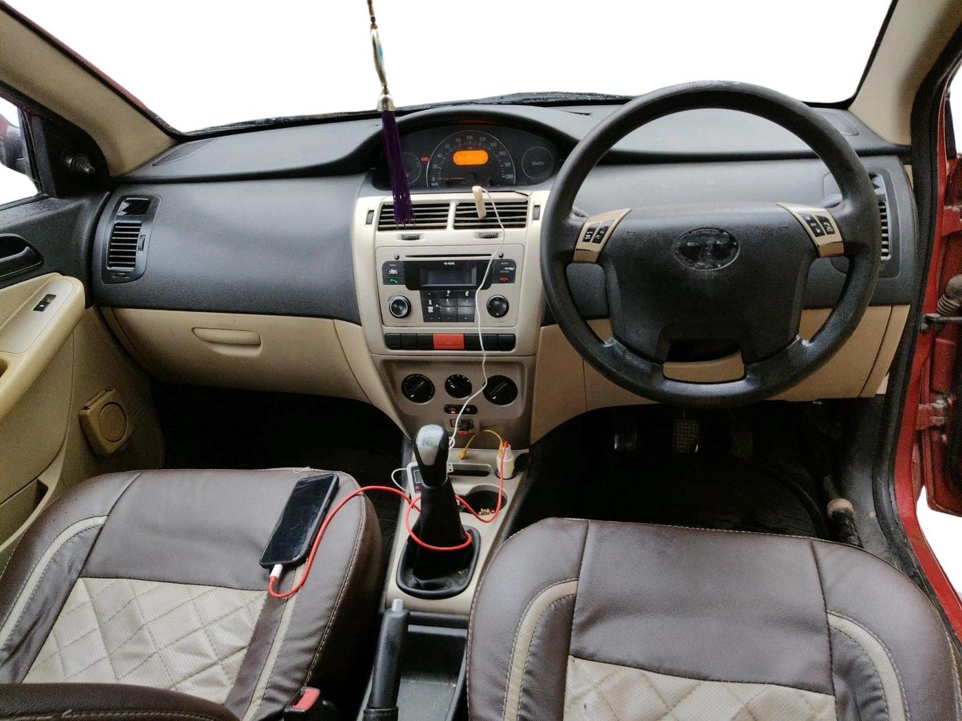 2012 Tata Indica Vista GLX SAFIRE65, Petrol, Manual, 91,421 km, interior