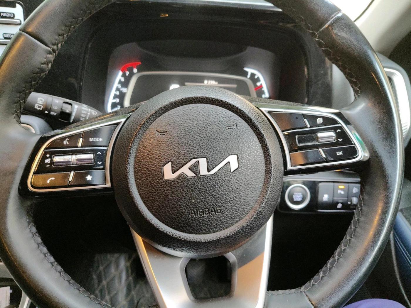 2025 KIA SONET HTK Plus (O) 1.2 Petrol MT, Petrol, Manual, 18,345 km, interior