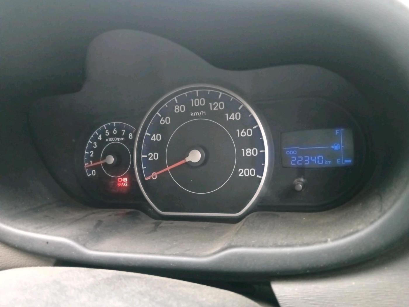 2012 Hyundai i10 MAGNA 1.2, Petrol, Manual, 22,340 km, interior