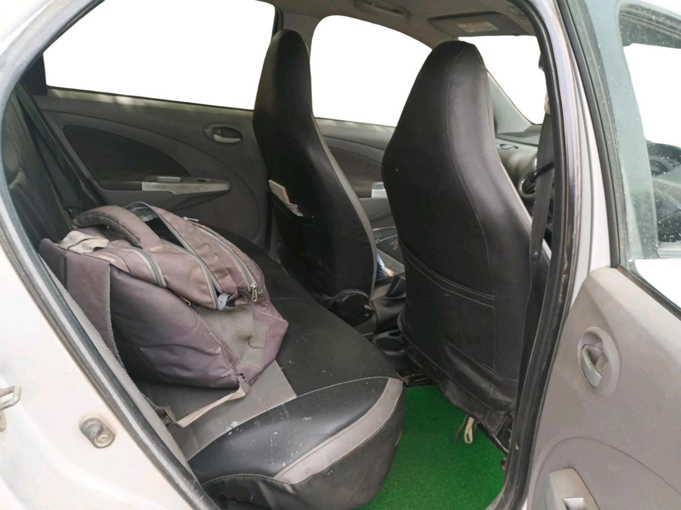 2011 Toyota Etios V, Petrol, Manual, 1,86,739 km, interior