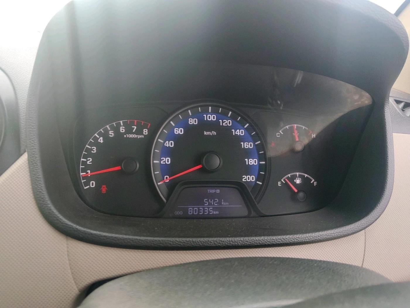 2014 Hyundai Xcent S 1.2, Petrol, Manual, 91,302 km, interior