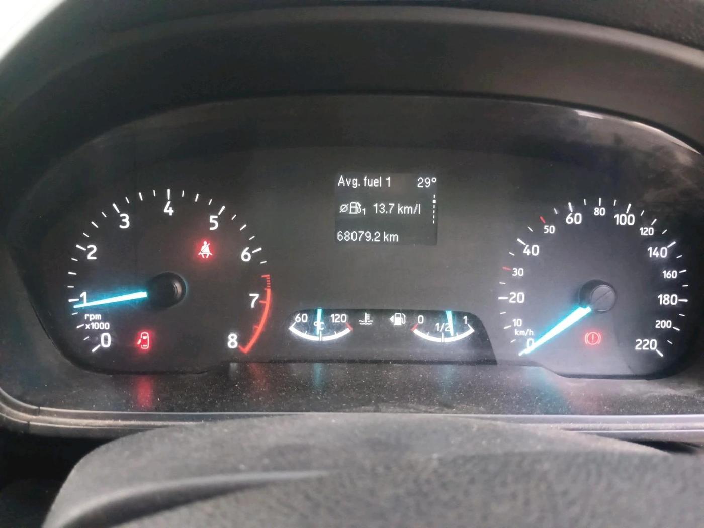 2020 Ford Ecosport AMBIENTE 1.5L PETROL, Petrol, Manual, 68,079 km, interior
