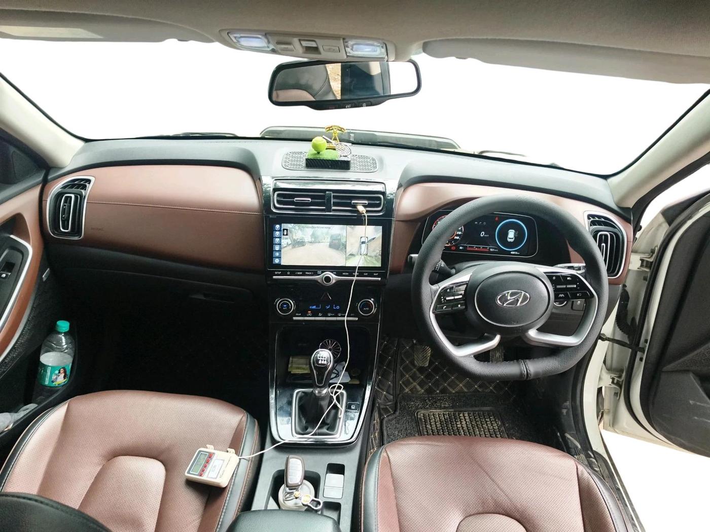 2022 Hyundai ALCAZAR PLATINUM 1.5 MT 7STR, Diesel, Manual, 40,013 km, interior
