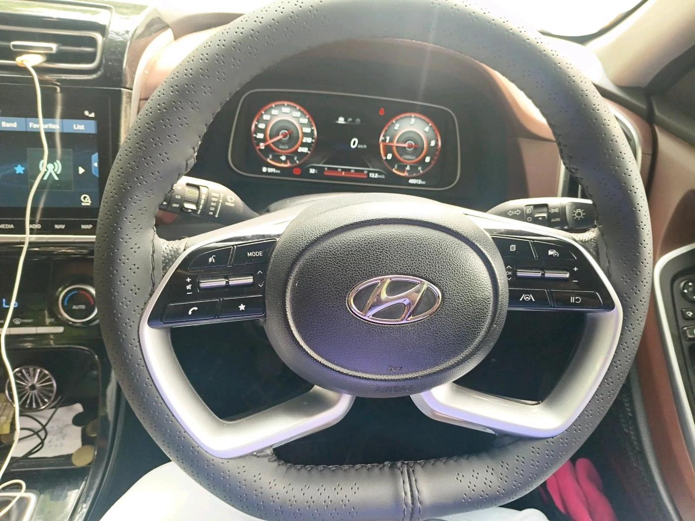 2022 Hyundai ALCAZAR PLATINUM 1.5 MT 7STR, Diesel, Manual, 40,013 km, interior