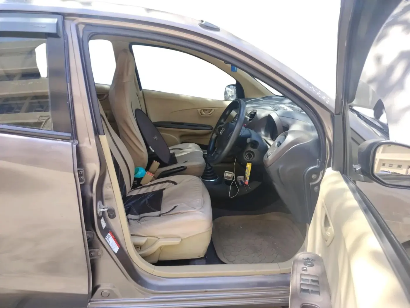 2013 Honda Brio S MT, Petrol, Manual, 50,450 km, interior