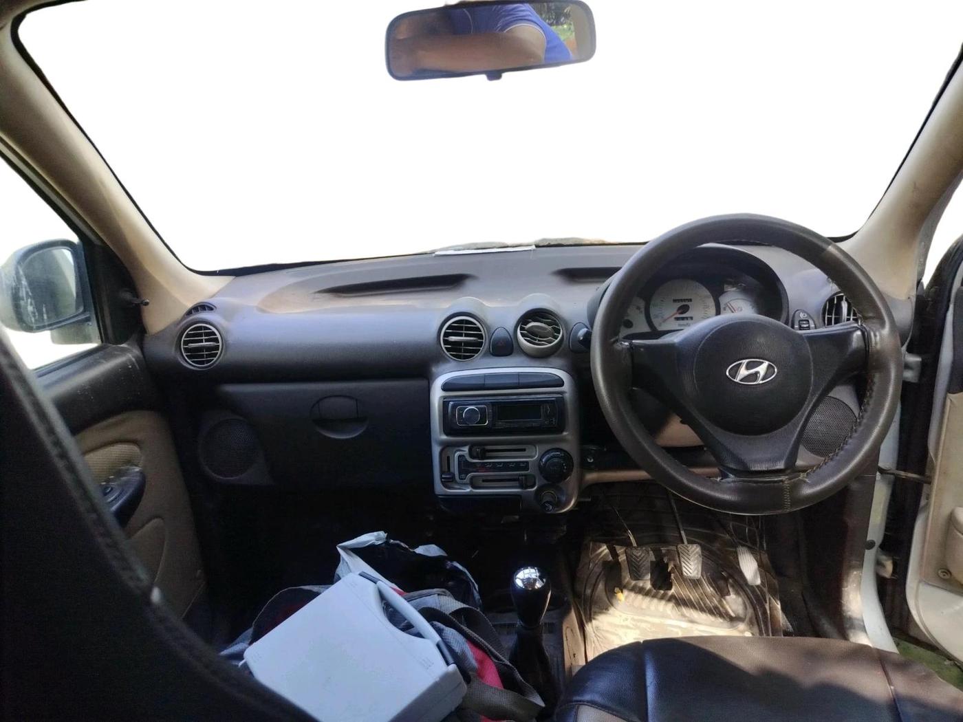 2012 Hyundai Santro Xing GLS, CNG, Manual, 95,285 km, interior