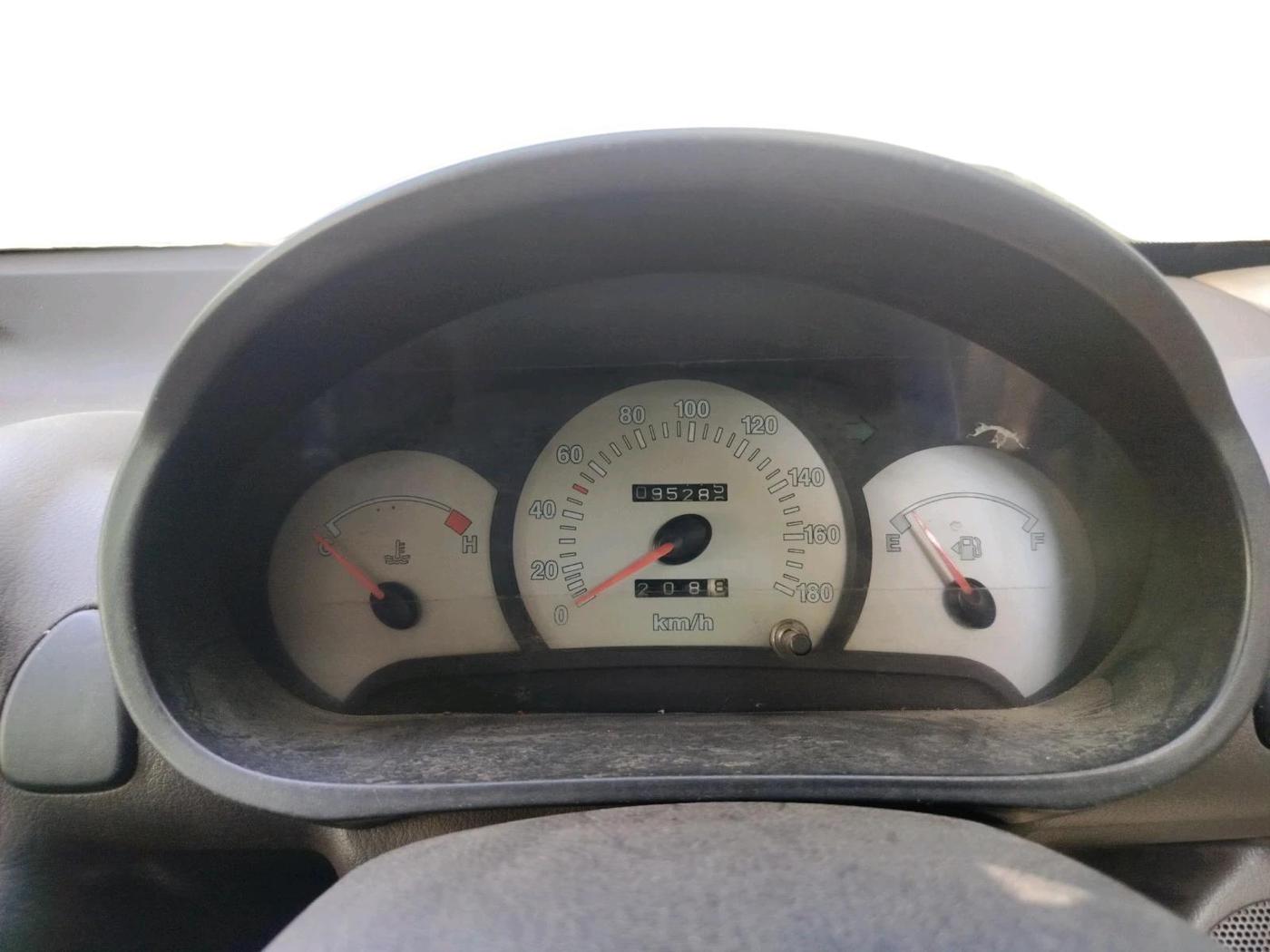 2012 Hyundai Santro Xing GLS, CNG, Manual, 95,285 km, interior