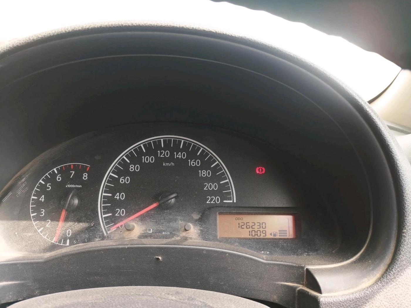 2012 Nissan Sunny XE, CNG, Manual, 1,26,230 km, interior