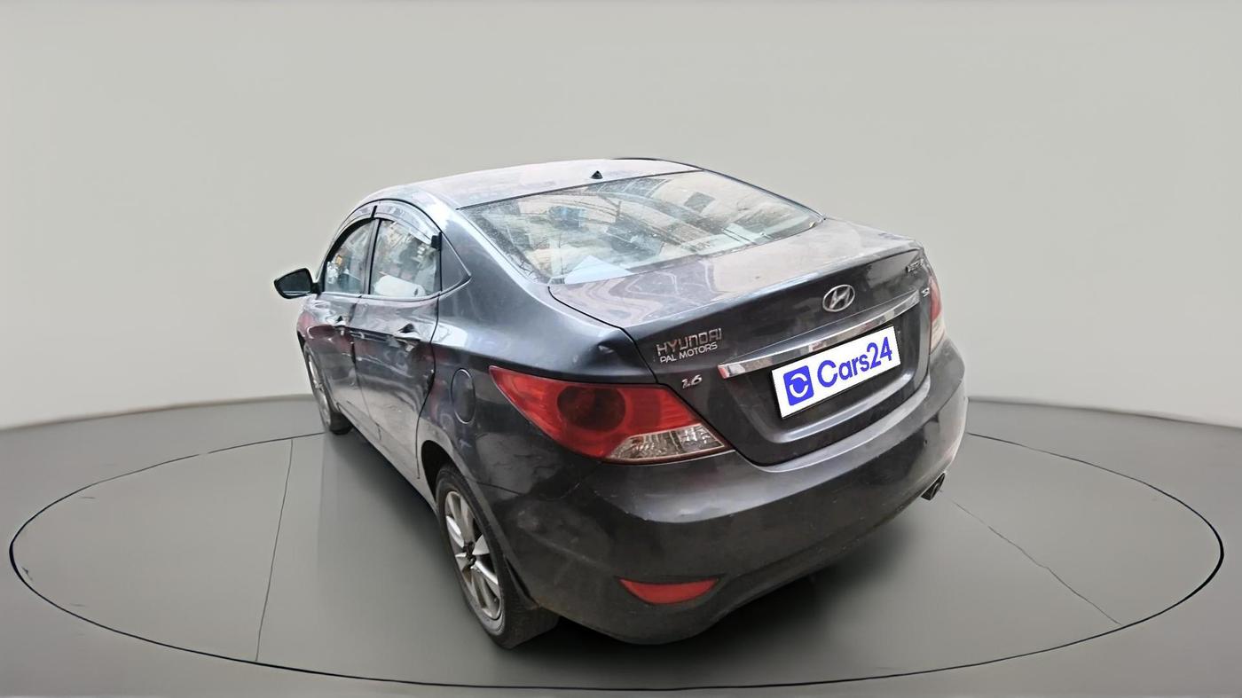 2012 Hyundai Verna FLUIDIC 1.6 VTVT SX, Petrol, Manual, 87,175 km, exterior