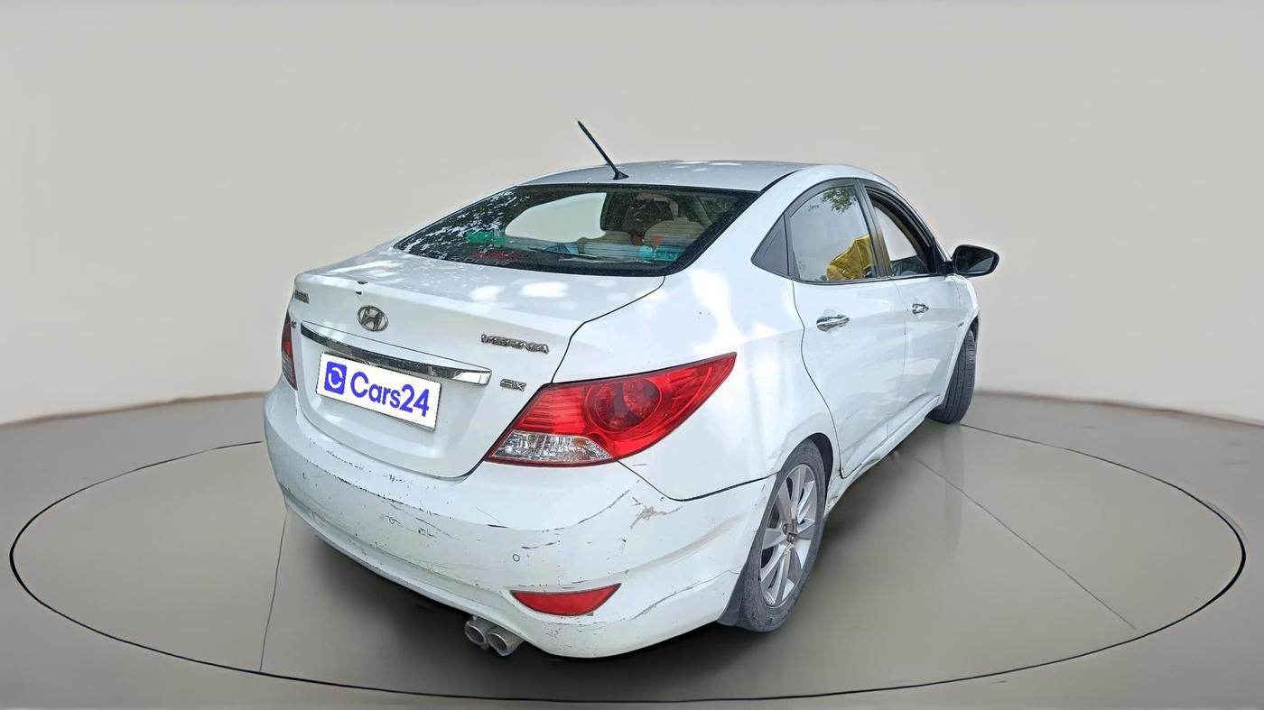 2013 Hyundai Verna FLUIDIC 1.6 VTVT SX OPT, Petrol, Manual, 58,622 km, exterior