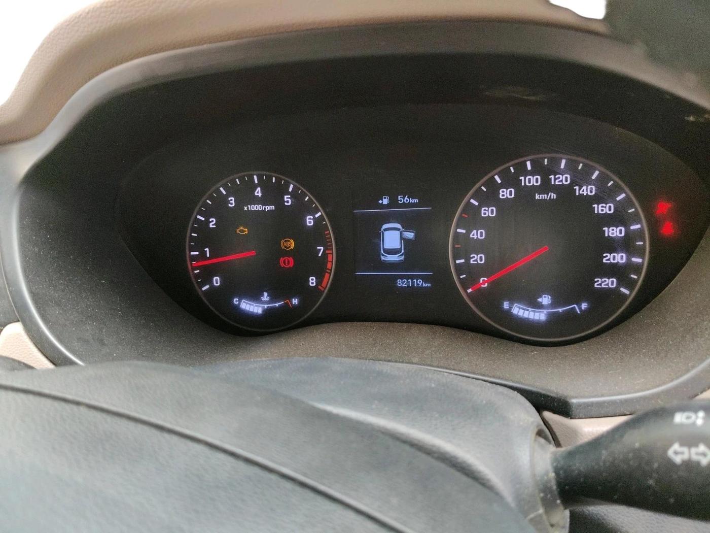 2018 Hyundai Elite i20 ASTA 1.2 (O), CNG, Manual, 82,119 km, interior