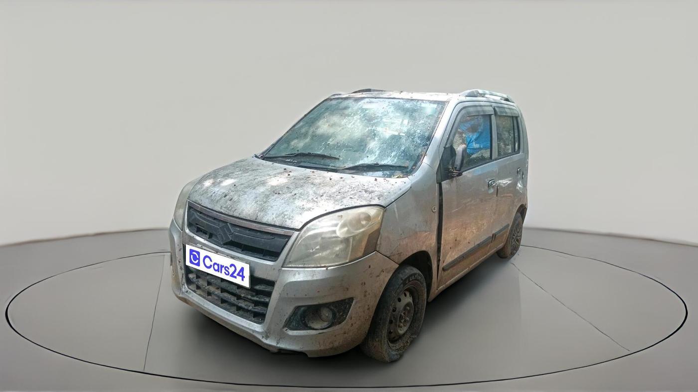 2014 Maruti Wagon R 1.0 LXI, Petrol, Manual, 75,800 km, exterior