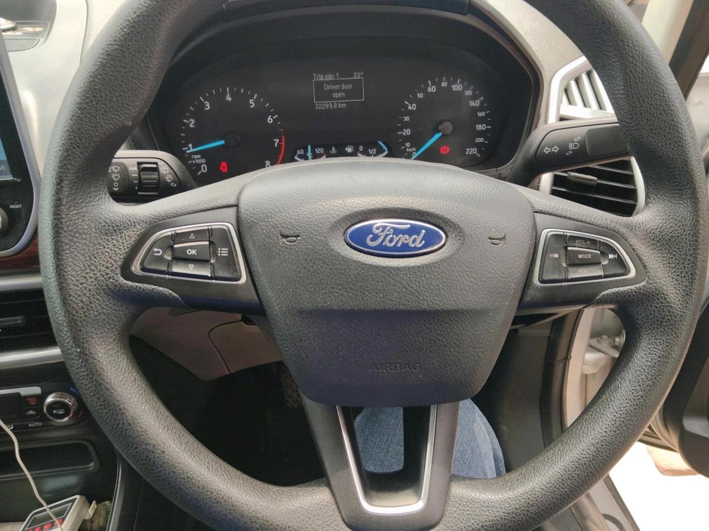 2019 Ford Ecosport TREND 1.5L PETROL, Petrol, Manual, 32,289 km, interior