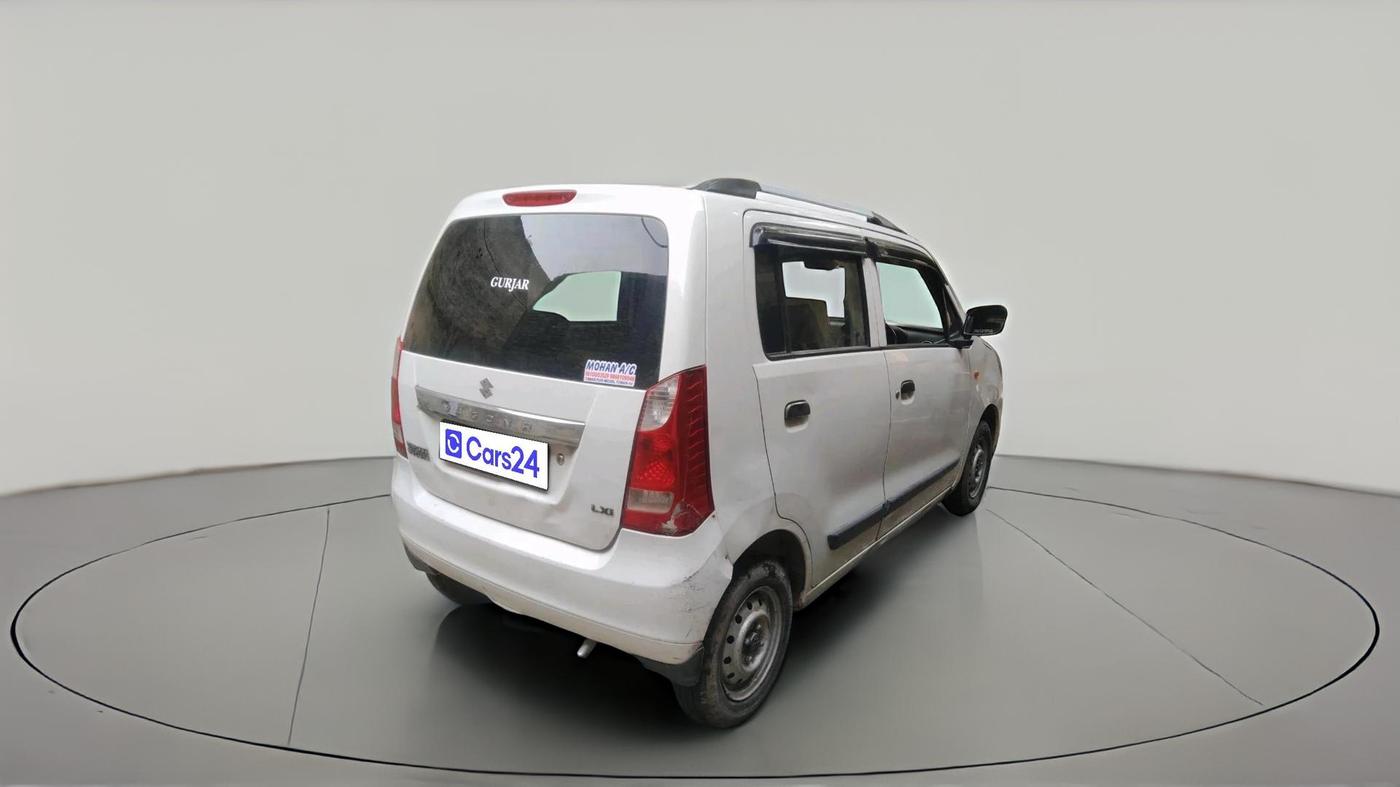 2012 Maruti Wagon R 1.0 LXI, Petrol, Manual, 34,605 km, exterior