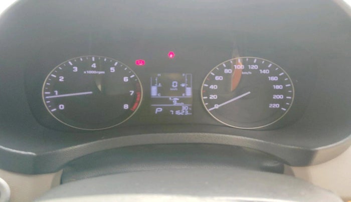 2017 Hyundai Creta SX PLUS AT 1.6 PETROL, Petrol, Automatic, 71,623 km, interior