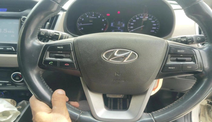 2017 Hyundai Creta SX PLUS AT 1.6 PETROL, Petrol, Automatic, 71,623 km, interior