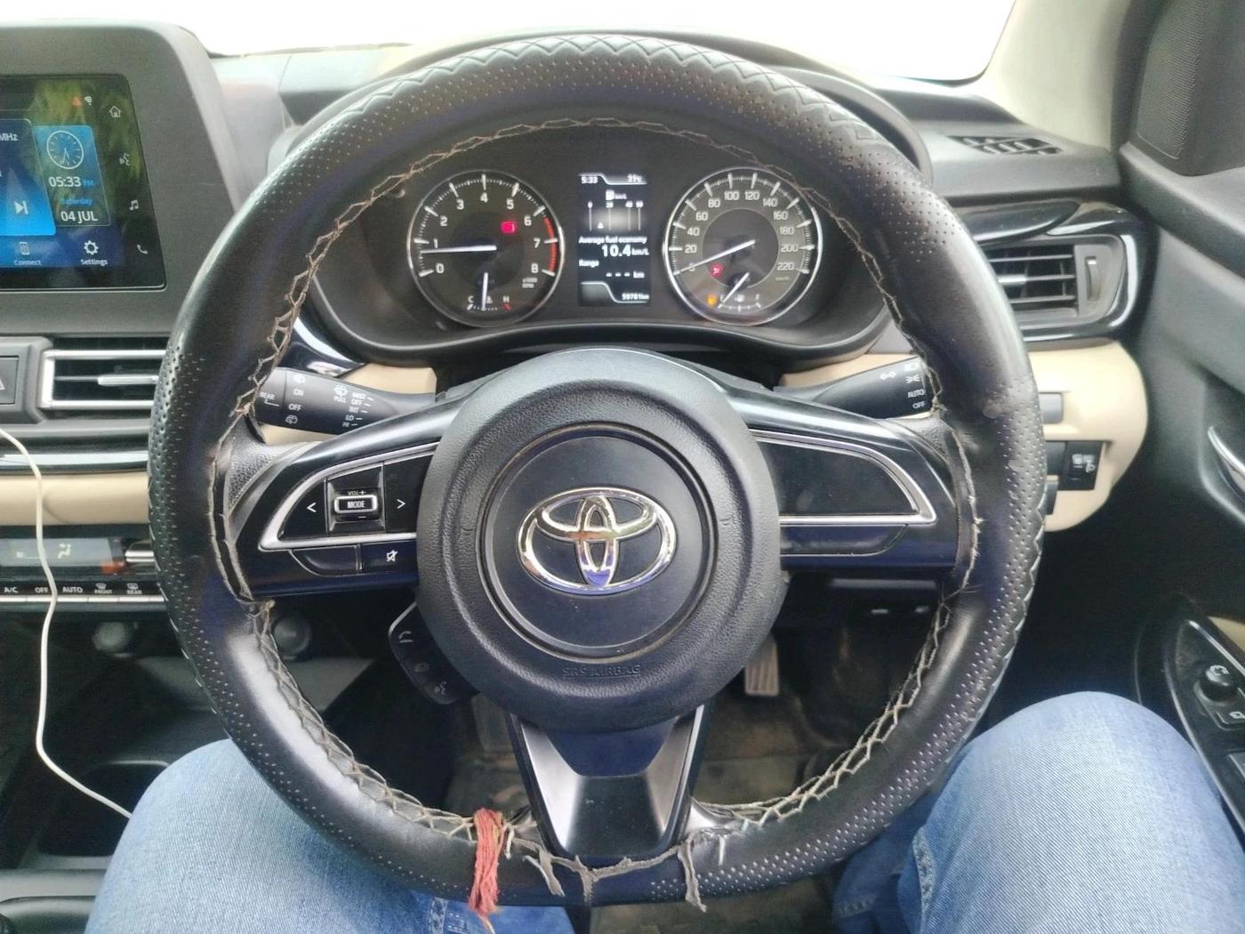 2023 Toyota Glanza G, Petrol, Manual, 59,781 km, interior