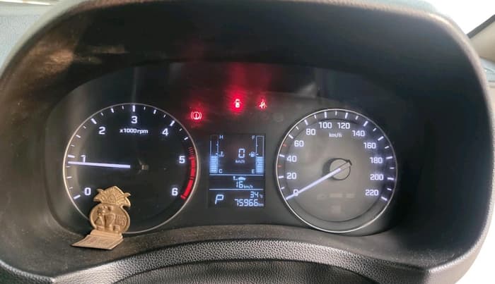 2018 Hyundai Creta SX AT 1.6 DIESEL, Diesel, Automatic, 75,966 km, interior