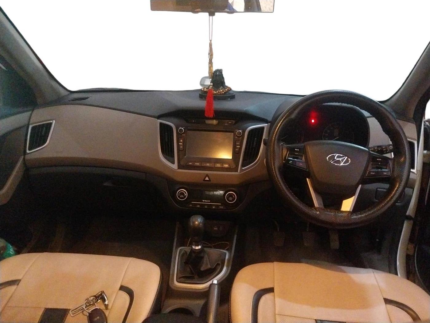 2016 Hyundai Creta SX PLUS 1.6 PETROL, Petrol, Manual, 22,267 km, interior