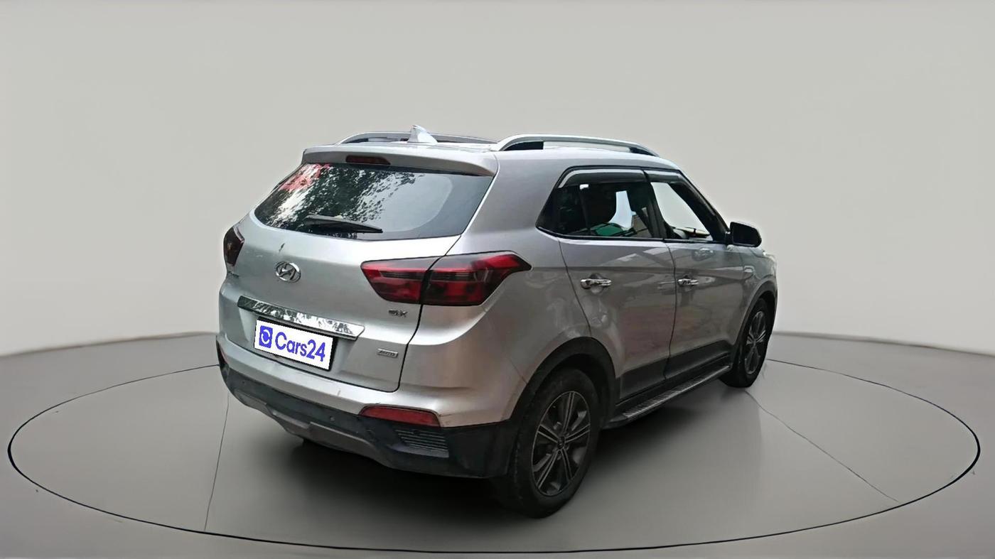 2016 Hyundai Creta SX PLUS AT 1.6 PETROL, Petrol, Automatic, 91,260 km, exterior