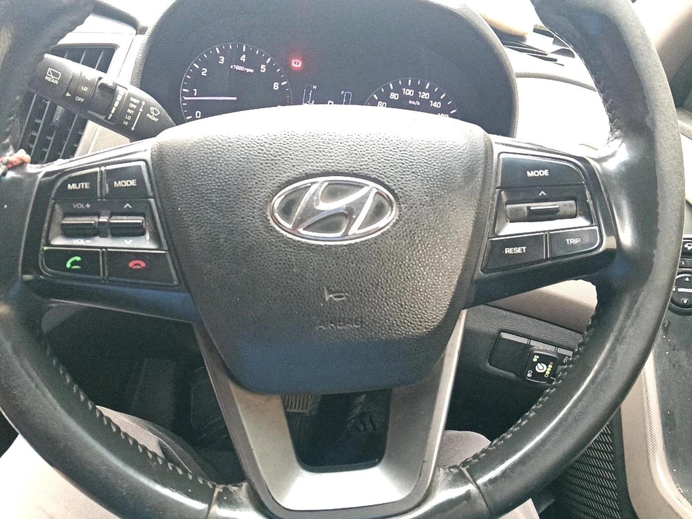 2016 Hyundai Creta SX PLUS AT 1.6 PETROL, Petrol, Automatic, 91,260 km, interior