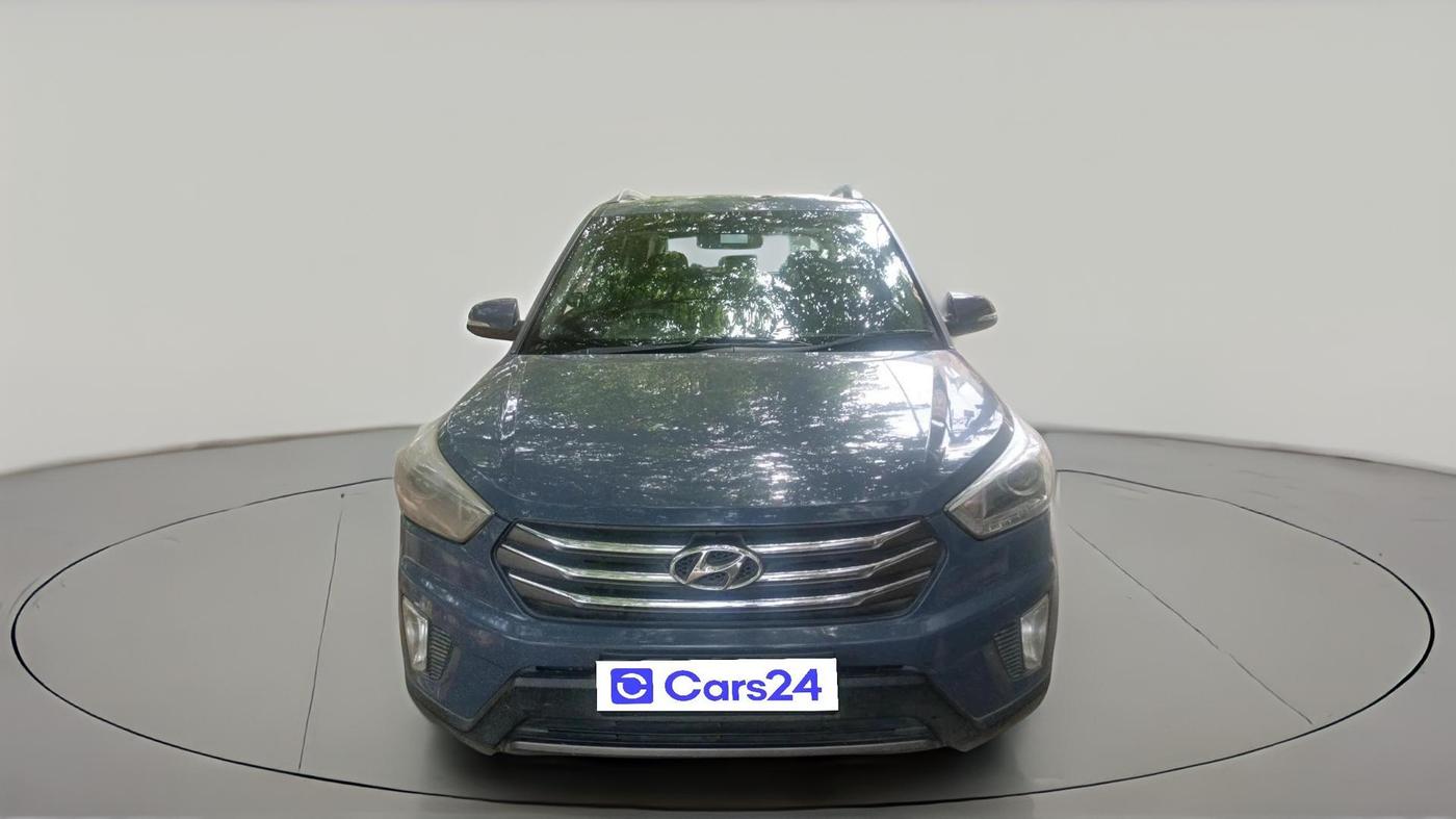 2017 Hyundai Creta SX PLUS AT 1.6 PETROL, Petrol, Automatic, 1,28,207 km, exterior