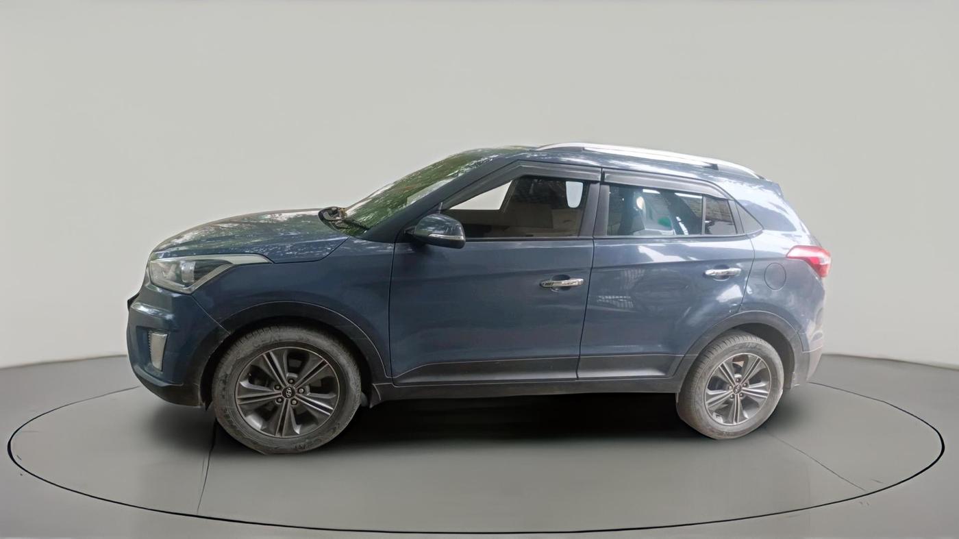 2017 Hyundai Creta SX PLUS AT 1.6 PETROL, Petrol, Automatic, 1,28,207 km, exterior