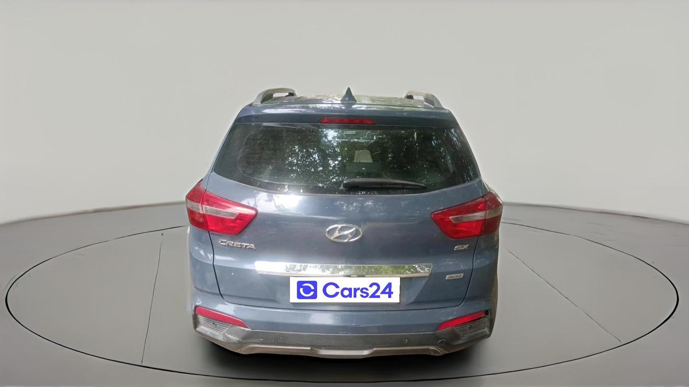2017 Hyundai Creta SX PLUS AT 1.6 PETROL, Petrol, Automatic, 1,28,207 km, exterior