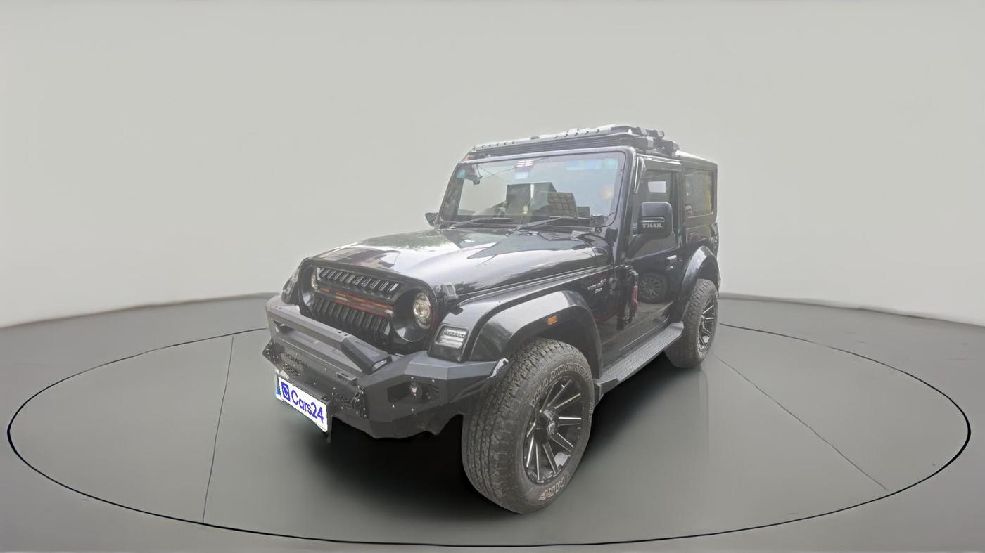 2024 Mahindra Thar LX P 2WD AT HT, Petrol, Automatic, 3,665 km, exterior