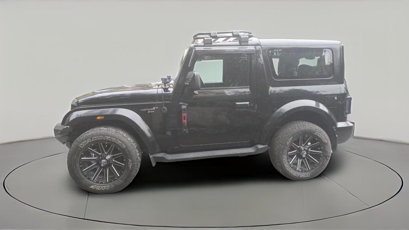 2024 Mahindra Thar LX P 2WD AT HT, Petrol, Automatic, 3,665 km, exterior