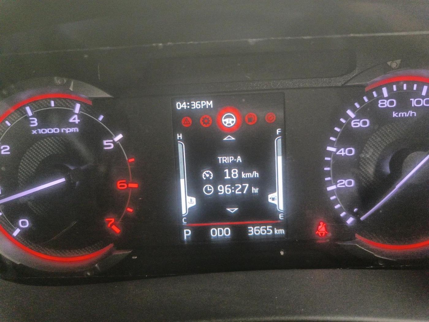 2024 Mahindra Thar LX P 2WD AT HT, Petrol, Automatic, 3,665 km, interior