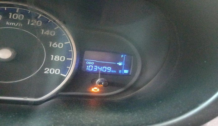 2012 Hyundai i10 MAGNA 1.1, CNG, Manual, 1,03,409 km, interior