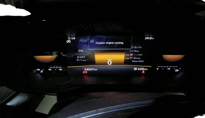 2023 Skoda SLAVIA STYLE 1.0L TSI MT, Petrol, Manual, 23,037 km, interior