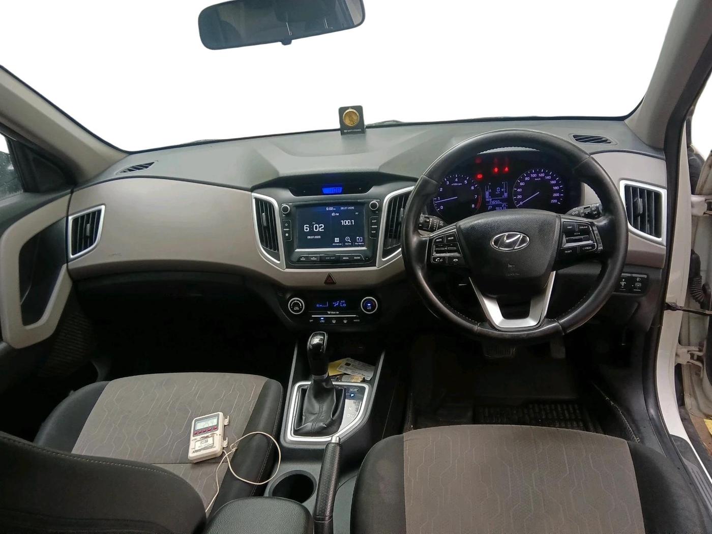 2018 Hyundai Creta SX AT 1.6 PETROL, Petrol, Automatic, 96,913 km, interior